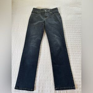 Lucky Brand Women's Dark Blue Straight Leg Jeans